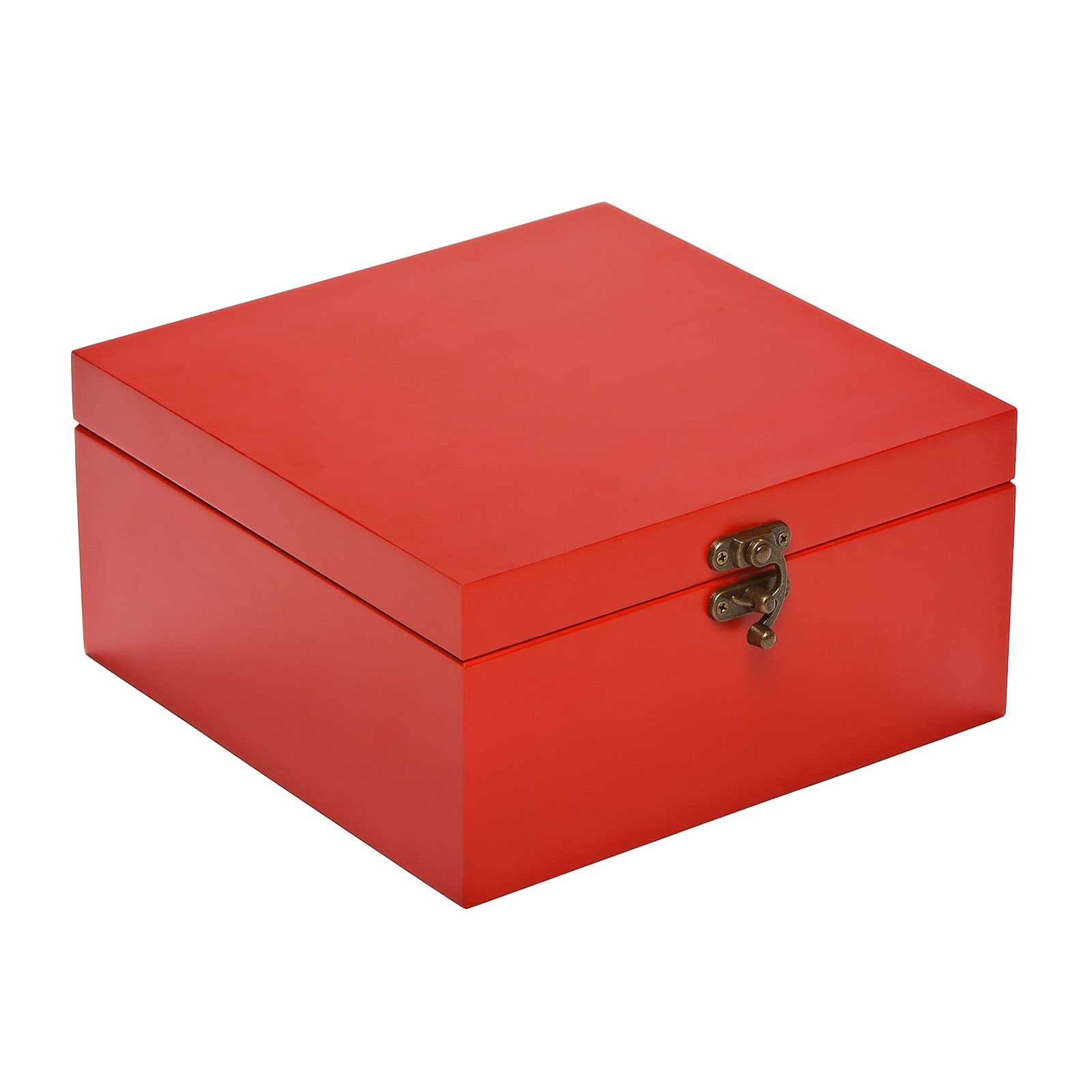 Red & White Painted Boxes 