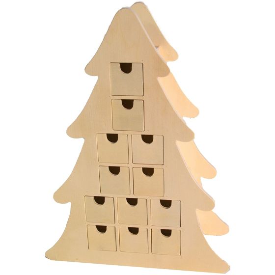 LIMITED EDITION !   NEW TREE Shaped Advent Calendar