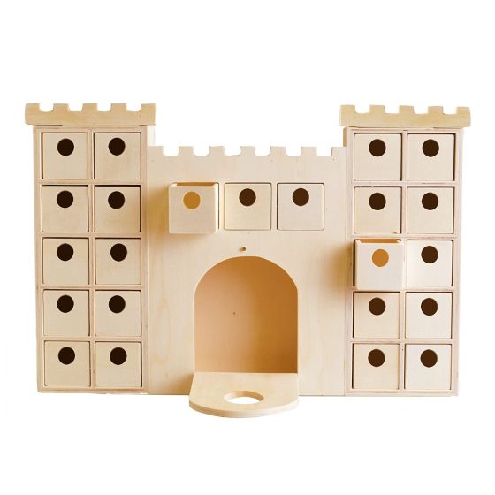 Castle Shaped Advent Calendar