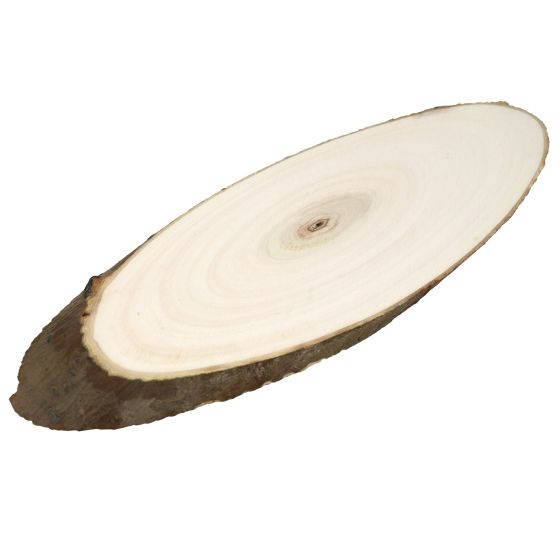 Oval Log Slice