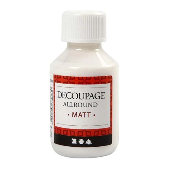 Decoupage ALLROUND Matt Adhesive & Varnish 100ml