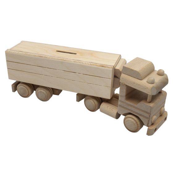 Wooden Toy Lorry - DPDG004a