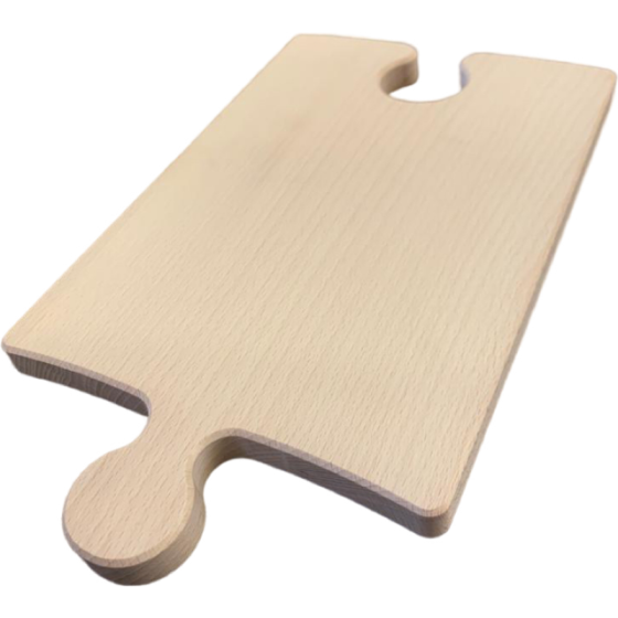Wooden INTERLOCKING Jigsaw Shaped Chopping Board