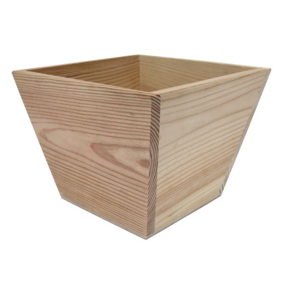 17cm Tapered Square Plant Pot