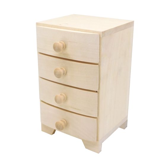 Set of 4 Mini Chest of Drawers