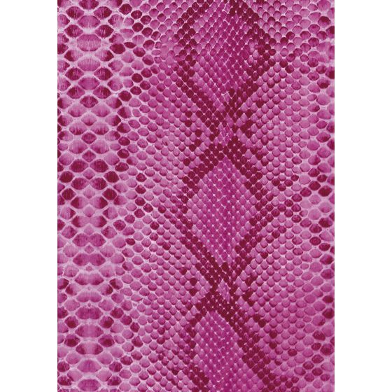 Decopatch Paper C 210 - Hot Pink & Black Snakeskin - 3 sheets