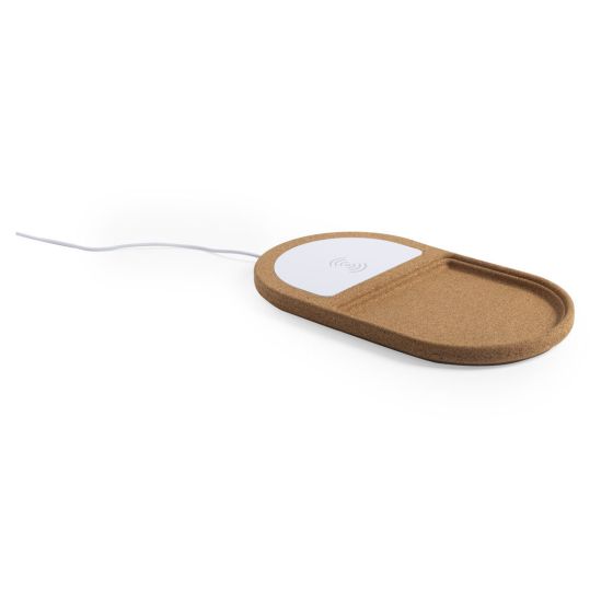 Cork Desktop Wireless Phone Charger & Organiser (end of line)