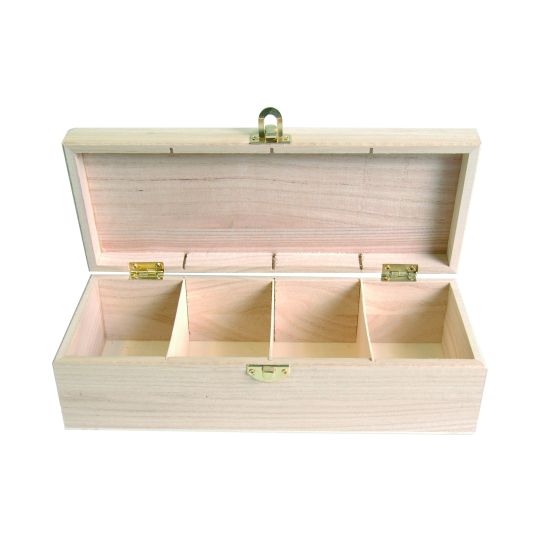 4 Compartment Tea/Storage Box