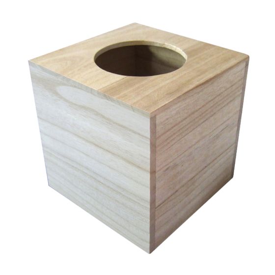 Cube / Square Tissue Box Cover  - WBM0060