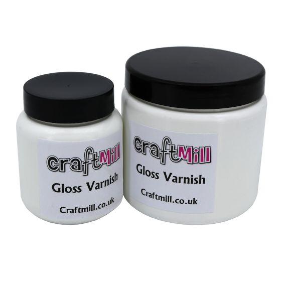 Gloss Polyurethane Varnish for Art, Craft, DIY,  Clay, Sculpey and Fimo