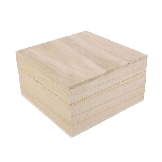 11cm Square Trinket Box - WBM0042