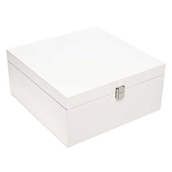 28cm White Square Box - WBM5023