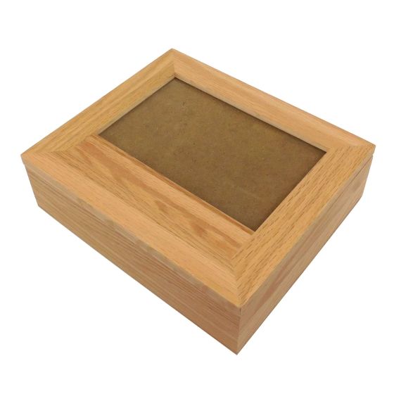Box with 6" x 4" Photo Frame Top - WBM5226