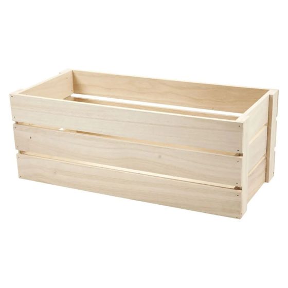 Plain Wooden Crates or Apple Boxes 45x20cm