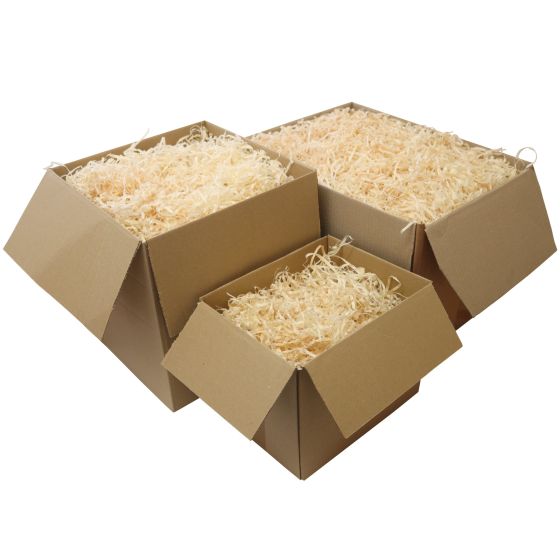 Wood Wool / Straw / Wooden Shred - Ideal for Hamper / Crate / Wine Box Packaging Material