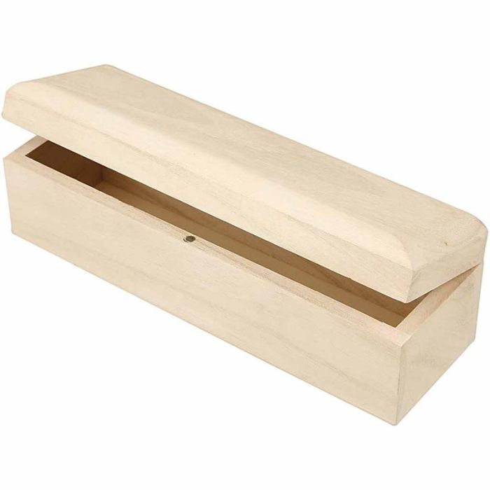 Wooden box with clasp deals