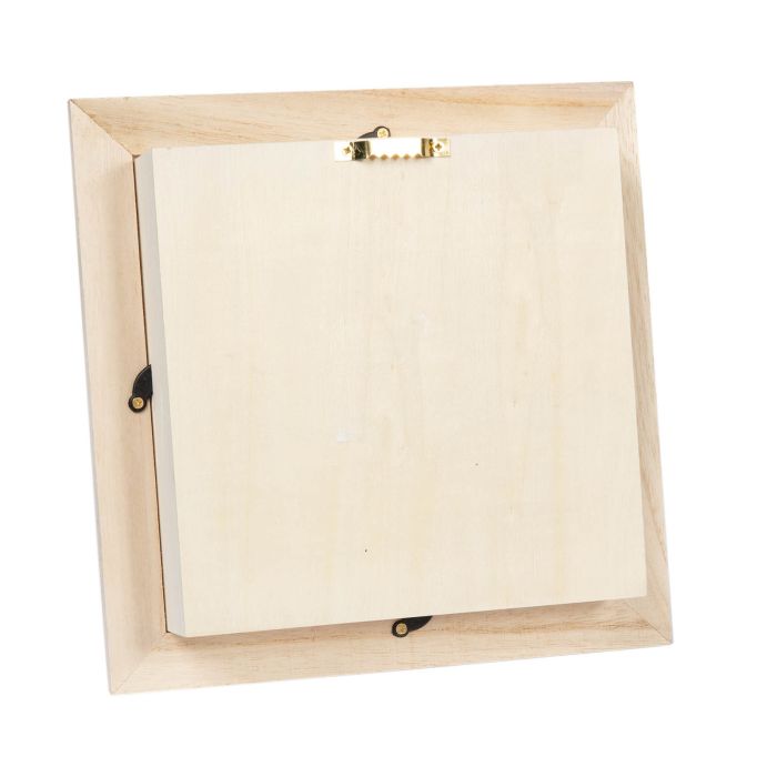 Square wooden box frame discount