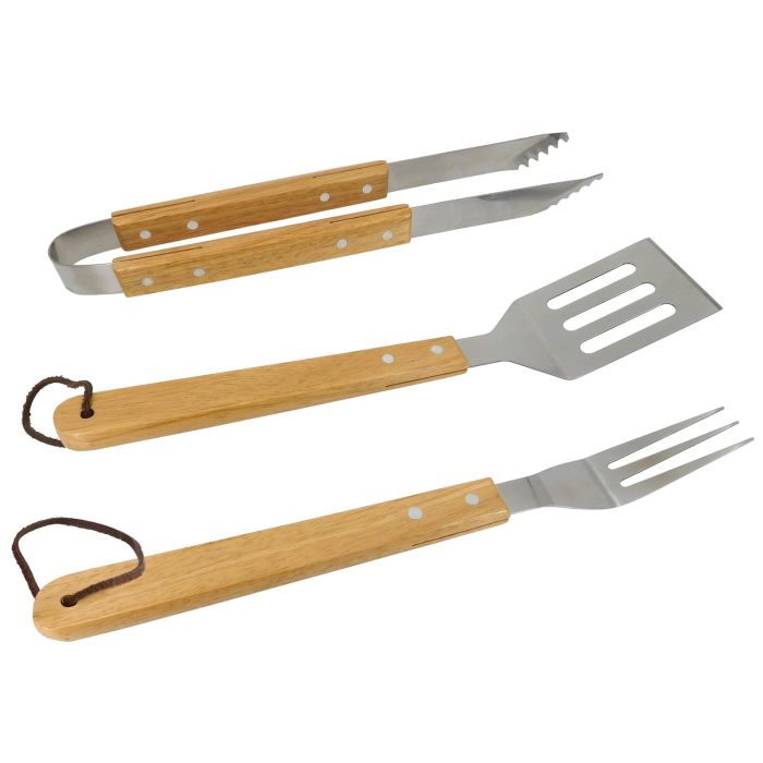 SALE BBQ Tools With Wooden Handles The Wooden Box Mill