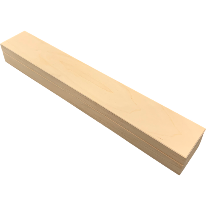 Long outlet wooden box