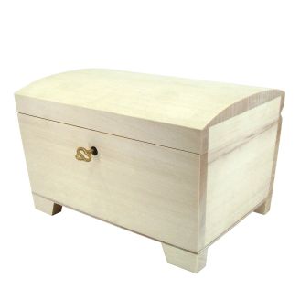 20cm Treasure Chest with Key Lock