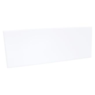 32cm Rectangular White Painted Wooden Hanging Plaque