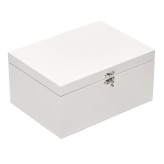 27cm White Rectangular Box - WBM5091
