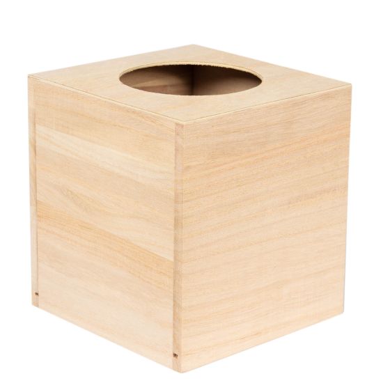 Plain Cube/Square Tissue Box Cover