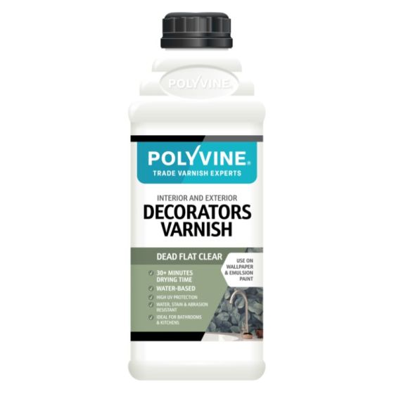 Clear Multi-Purpose Acrylic MATT Varnish for Interior & Exterior Surfaces