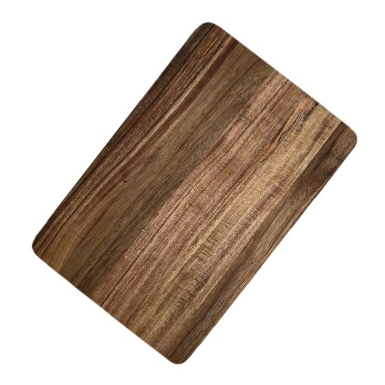 33cm Rectangular Solid Plain Acacia Wood Chopping Board or Plaque