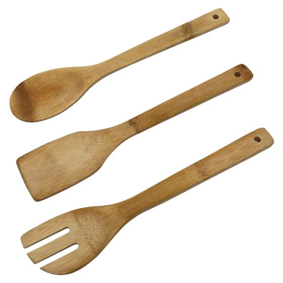 30cm Bamboo Utensils - Choose Type