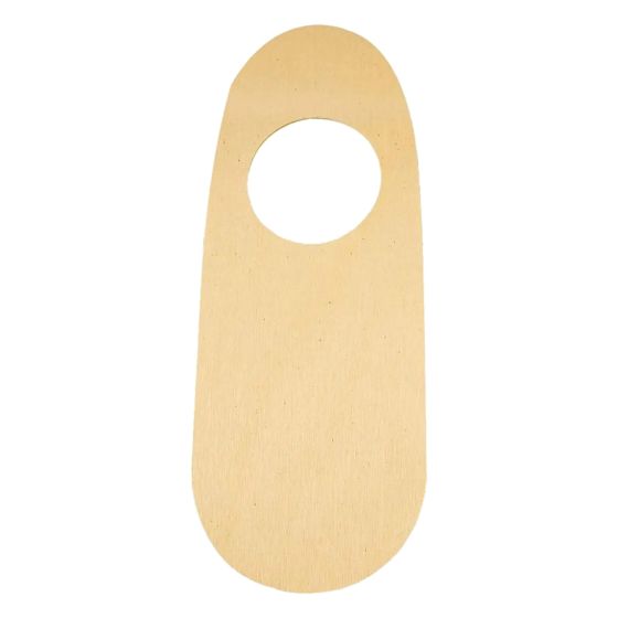 Wooden Door Hanger - Sign with Hanging Hole