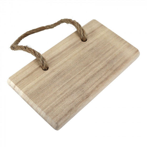 18cm Door Plaque with Knotted Rope - WBM0066